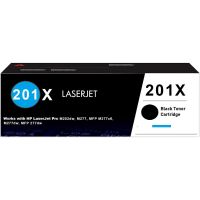 HP 201X (CF400X) High Yield, Black Compatible Toner Cartridge