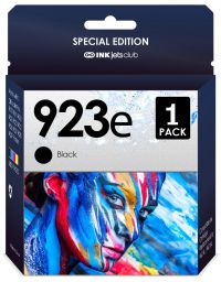 HP 923XL / 923e Combo Pack Compatible Ink. Works with OfficeJet 8120, 8130, OfficeJet Pro 8135e, 8138e, 8122e Printers. Black