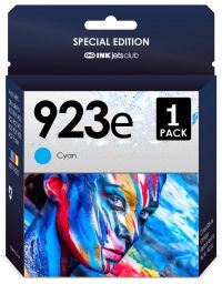 HP 923XL / 923e Combo Pack Compatible Ink. Works with OfficeJet 8120, 8130, OfficeJet Pro 8135e, 8138e, 8122e Printers. Cyan