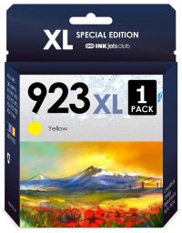 HP 923XL / 923e Combo Pack Compatible Ink. Works with OfficeJet 8120, 8130, OfficeJet Pro 8135e, 8138e, 8122e Printers. Yellow