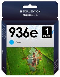 HP 936XL / 936e Combo Pack Compatible Ink. Works with 9110b 9122e 9125e 9135e 9128e 9130b Printers. Cyan