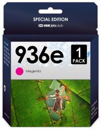 HP 936XL / 936e Combo Pack Compatible Ink. Works with 9110b 9122e 9125e 9135e 9128e 9130b Printers. Magenta