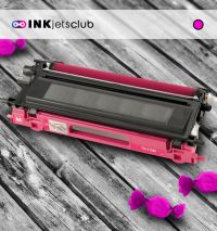 Brother TN115M Compatible  High Yield Magenta Toner Cartridge