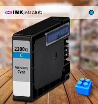 Canon PGI-2200XL (9268B001) High Yield Cyan Compatible Ink Cartridge 