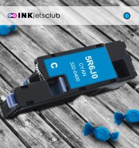 Dell 332-0400 (5R6J0) Cyan Compatible Toner Cartridge for your Dell C1660w Color Printer