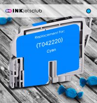 Epson 42 Cyan (T042220) Compatible  Ink Cartridge
