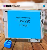 Epson 69 Cyan (T069220) Compatible  Ink Cartridge