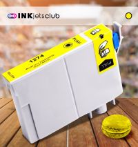 Epson 127 (T127420) Extra High Yield Yellow Compatible  Inkjet Cartridge