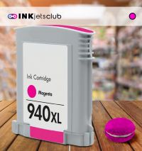 HP 940XL (C4908AN) High-Yield Magenta Compatible  Inkjet Cartridge