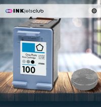 HP 100 (C9368AN) Photo Gray Compatible Ink cartridge