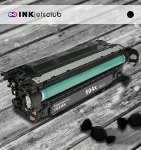 HP 504X (CE250X)  High Yield Black Compatible  Toner Cartridge