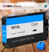 HP 933XL Cyan (CN054AN) High-Yield Black Compatible Ink cartridge 