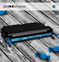 HP 502A  (Q6471A) Cyan Compatible  Toner Cartridge