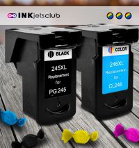 Canon PG-245XL & CL-246XL High Yield Ink Cartridge