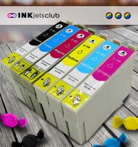 6 Pack - Epson 79 High Yield Ink Cartridge Value Pack. Includes, 1 Black, 1 Cyan, 1 Magenta, 1 Yellow, 1 Light Cyan, 1 Light Magenta Compatible  Ink Cartridges
