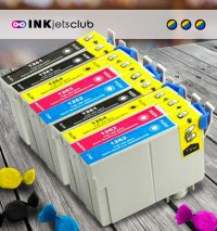 9 Pack - Epson 126 High Yield Ink Cartridge Value Pack. Includes 3 Black, 2 Cyan, 2 Magenta and 2 Yellow Ink Compatible Cartridge