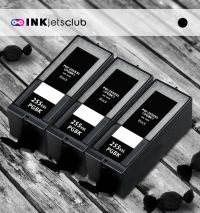3 Pack Canon PGI-255XXL (8050B001) Extra High Yield Black Compatible Ink cartridge