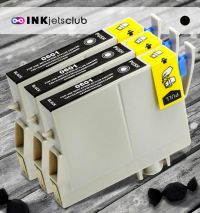 3 Pack Epson 60 Black (T060120) Compatible  Ink Cartridge