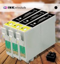 3 Pack Epson 78 Black (T078120) Compatible  Ink Cartridge