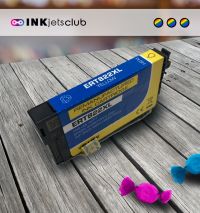 Remanufactured G&G compatible replacement for  Epson 822XL Yellow High-Yield Compatible Ink Cartridge
