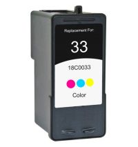 Lexmark Compatible  18C0033 (#33) Standard Yield Color Compatible Ink cartridge