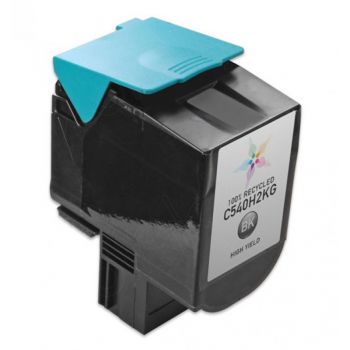 Lexmark C540H2KG High Yield Black Compatible  Toner Cartridge 